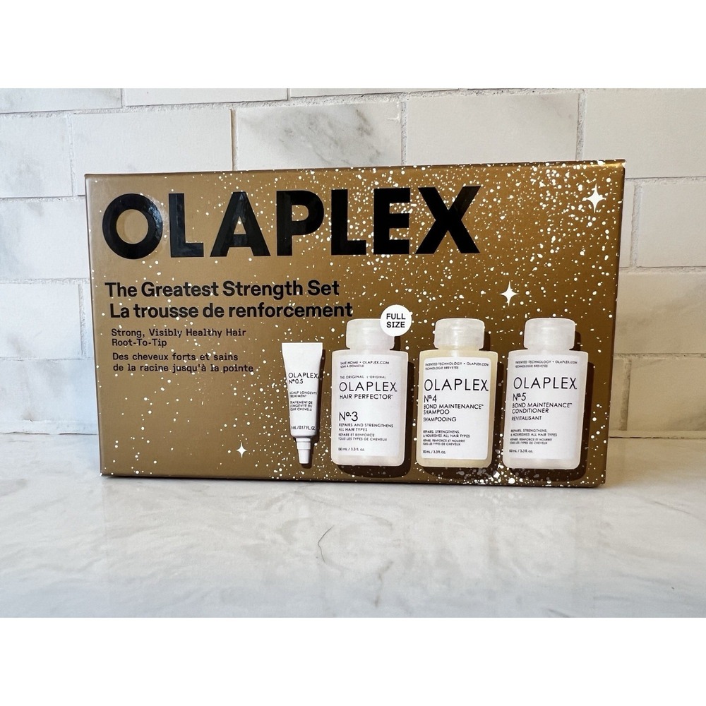 Olaplex The Greatest Strength Set No.3 No.4 No.5 +‎ Scalp Treatment Hair Kit NEW